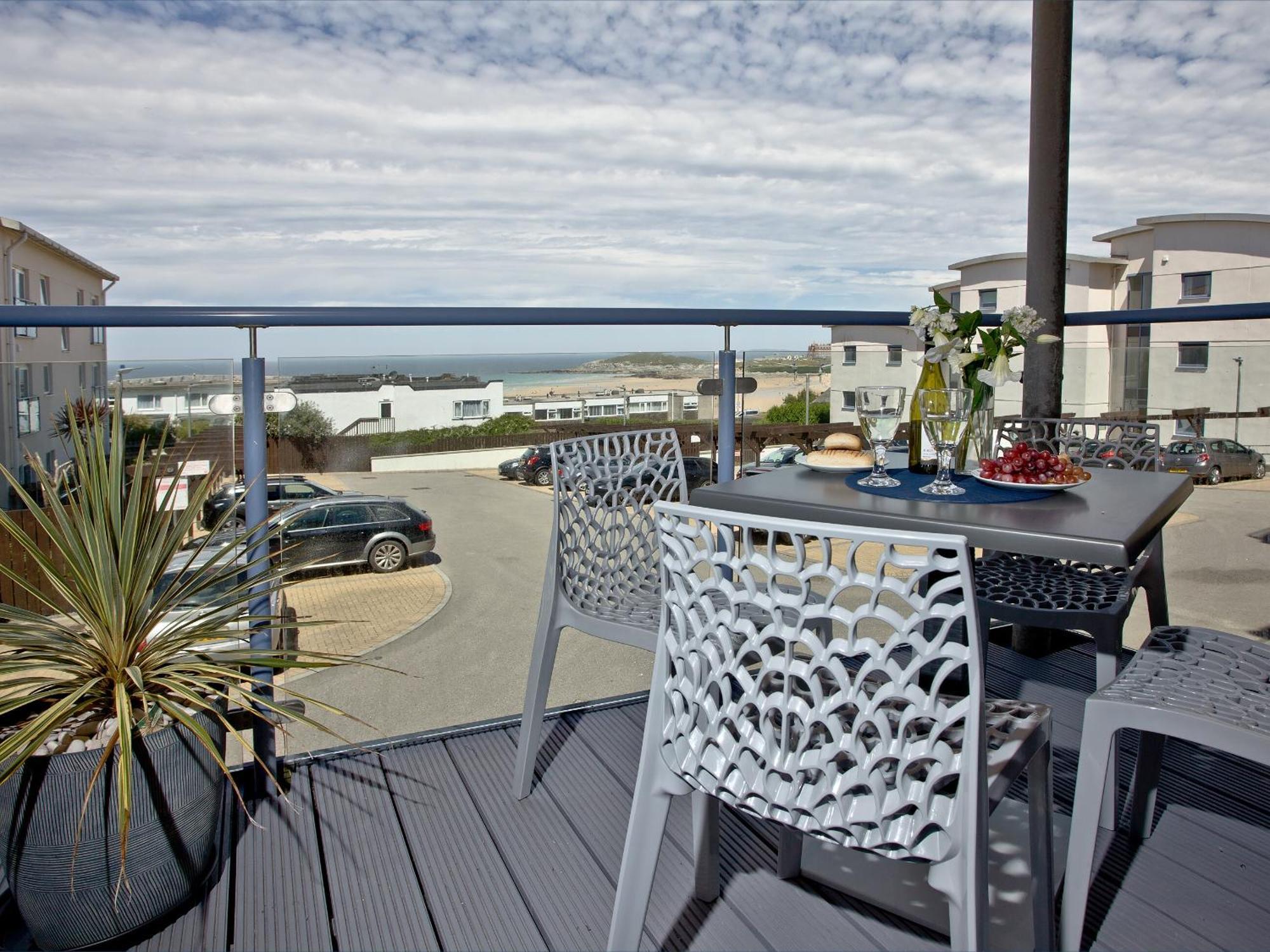 Fistral Escape Apartment Crantock Bagian luar foto
